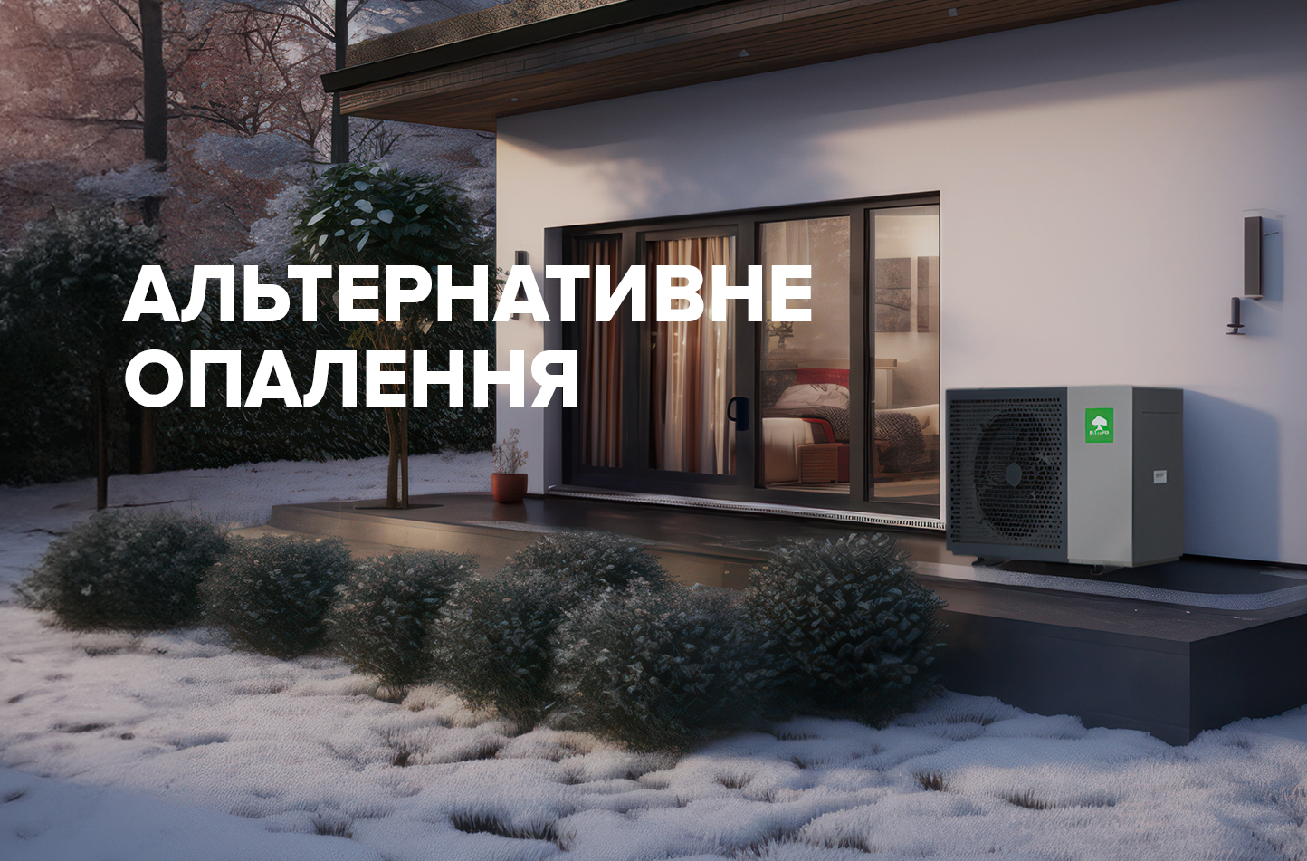 Альтернативное отопление